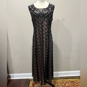 NWOT Sundance Black Lace Dress